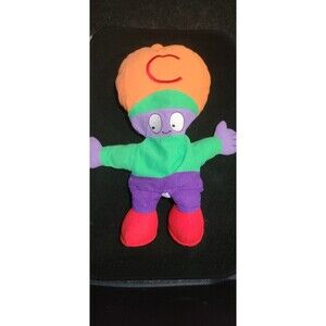 Vtg The Letter People Mister C Cap  Puppet Alphabet Plush Abrahams Learning